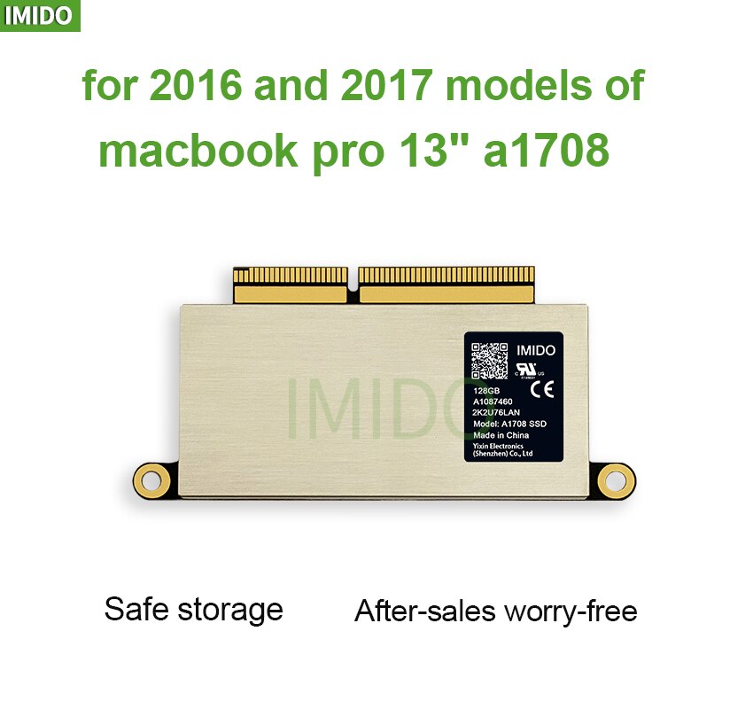Macbook Disco SSD Ʈ, ޴ SSD, A1708  (201..